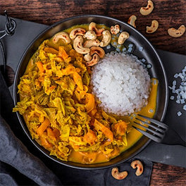 Veganes Low Carb Gemüsecurry